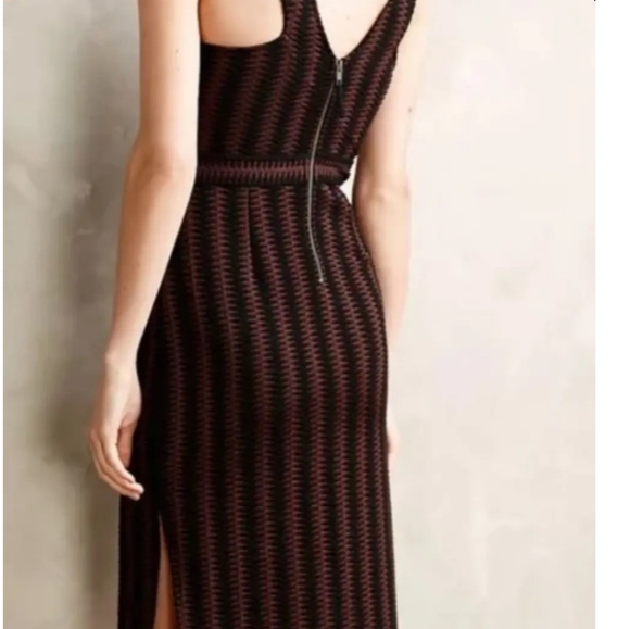 Maeve black & brown structured dress - Picture 10 of 10